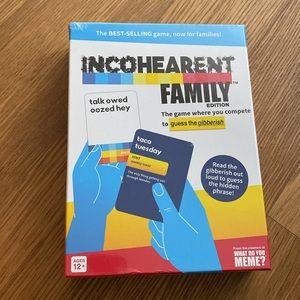 New Incohearent Family Edition Game By What Do You Meme?